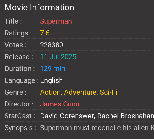 Superman Movie Review